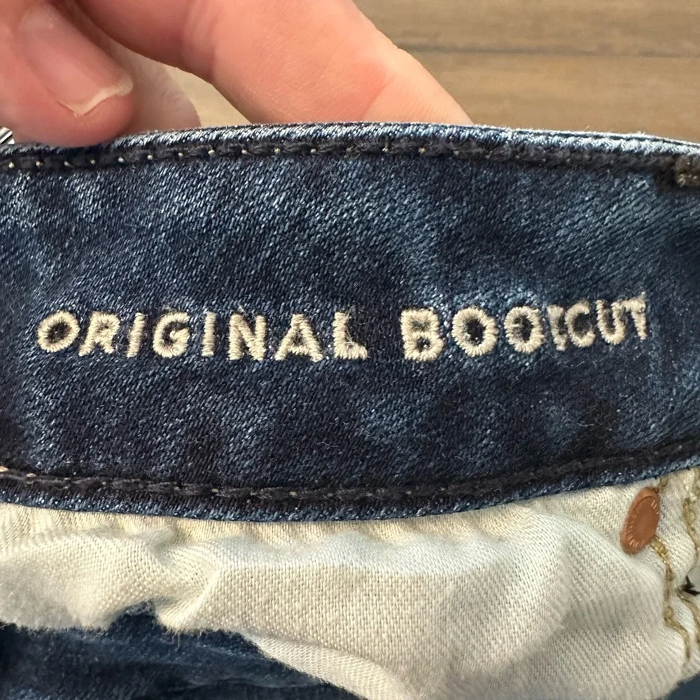 American Eagle Outfitters Bootcut Men's Dark Blue Denim‎ Size 28x30 Nice